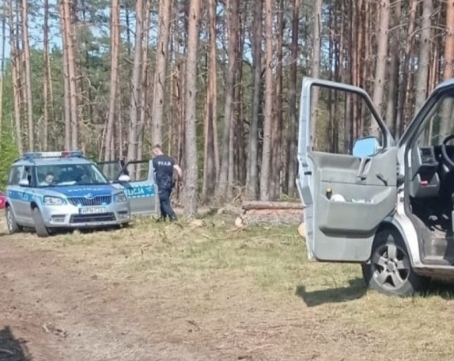Tragiczny wypadek w lesie niedaleko Trzebielina