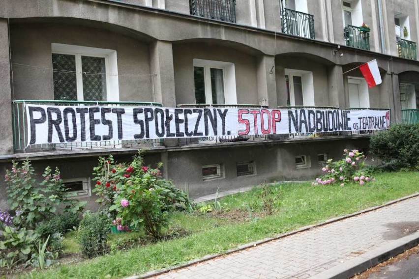 Kraków. Protest na os. Teatralnym daje efekty [ZDJĘCIA]