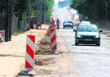 Nie widać końca remontu drogi wojewódzkiej nr 742 Przygłów-Łęczno
