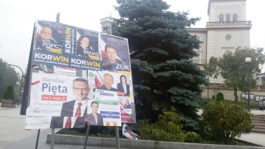 plakaty wyborcze bielsko