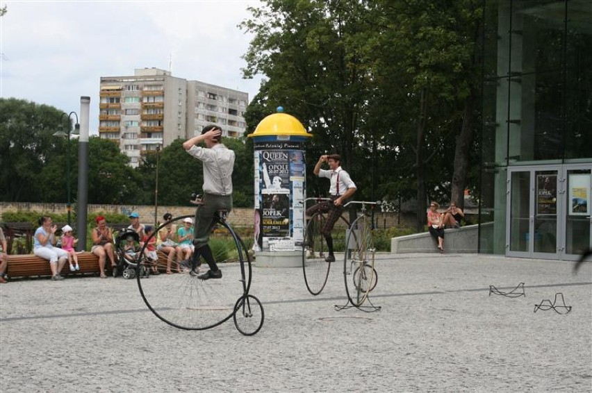 Parada starodawnych bicykli