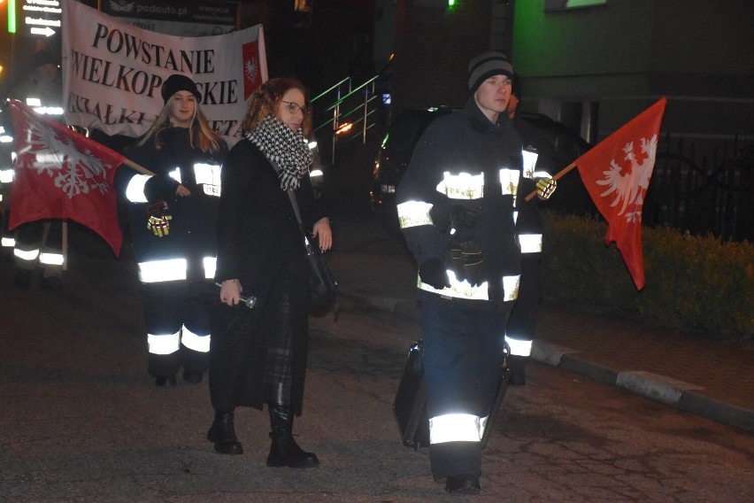 Ulicami Gizałek przeszedł patriotyczny marsz. W ten sposób mieszkańcy uczcili 104. rocznicę wybuchu Powstania Wielkopolskiego