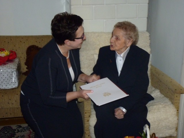 Maria Szczygłowska z Radomska obchodziła 100 urodziny