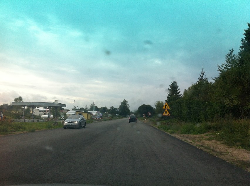 Remont drogi 835 Frampol - Wysokie