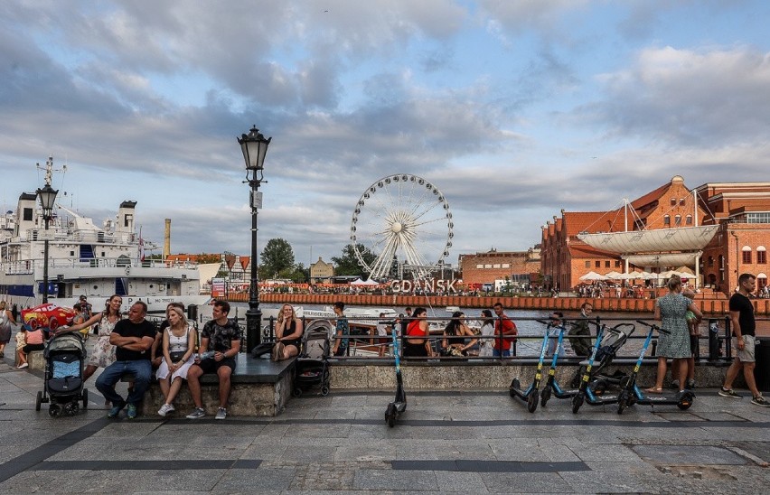 Gdańsk pełen turystów! Dopisała pogoda