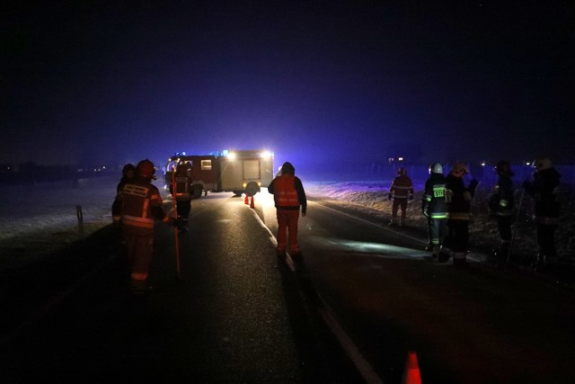 Wypadek w Srocku na DK12. Droga była zablokowana