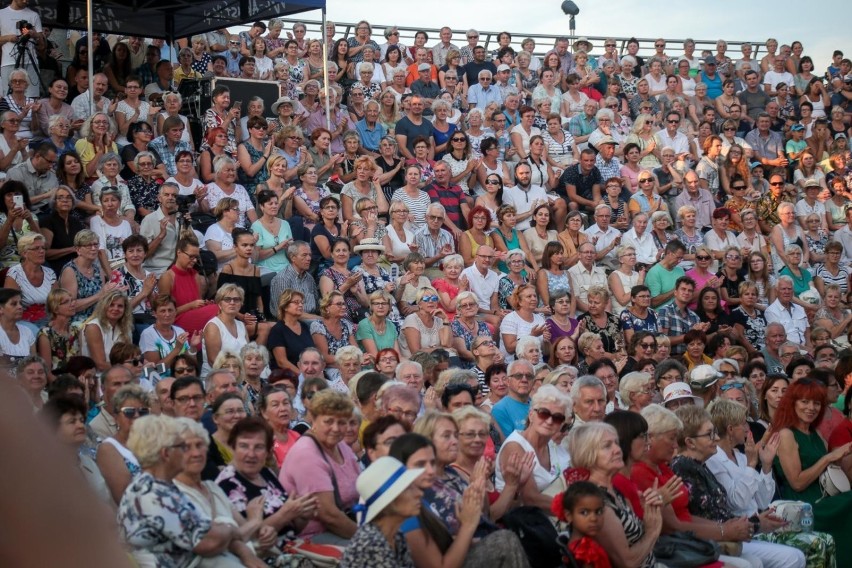 W trakcie niedzielnego koncertu w ramach Rzeki Muzyki 2018...