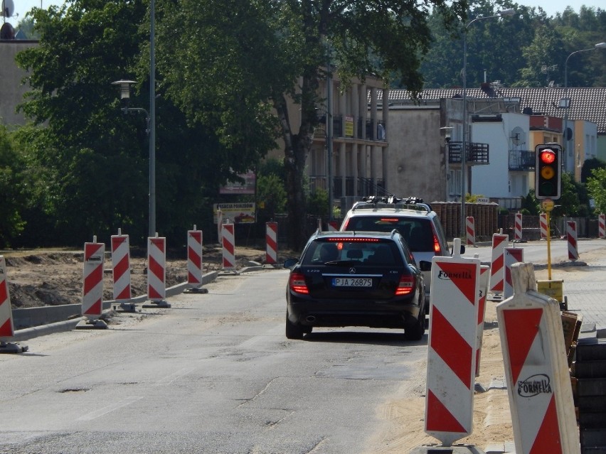 W Ustce rozpoczęła się przebudowa ulicy Grunwaldzkiej