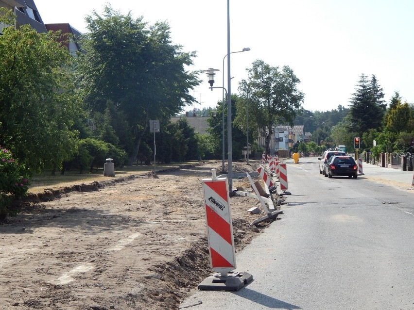 W Ustce rozpoczęła się przebudowa ulicy Grunwaldzkiej