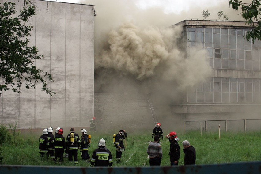 Września: Pożar komory bezechowej w Tonsilu [FOTO]