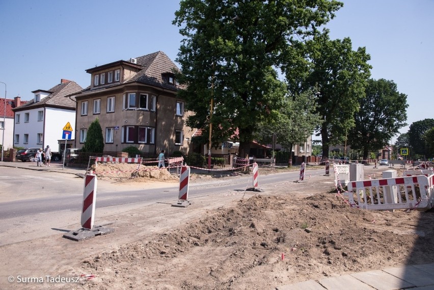 Remont drogi w Stargardzie. Tak w czerwcu wygląda aleja Żołnierza [ZDJĘCIA]