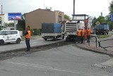 Naprawa dróg w Tomaszowie: Naprawiają skrzyżowane ulic Spalskiej i Szczęśliwej i ul. E. Orzeszkowej