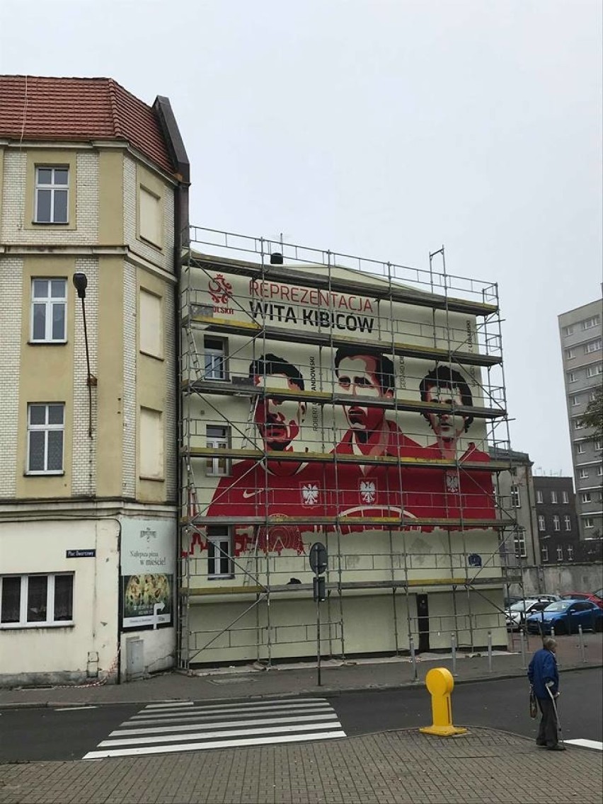 Nowy mural w Chorzowie