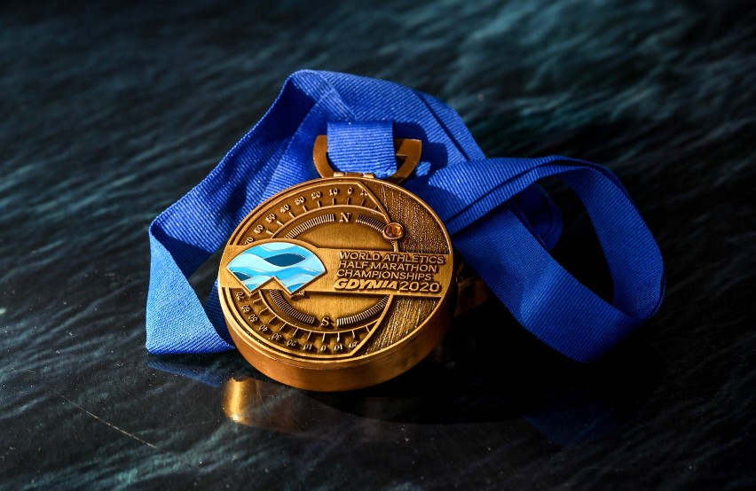 Medal mistrzostw świata w półmaratonie - Gdynia 2020