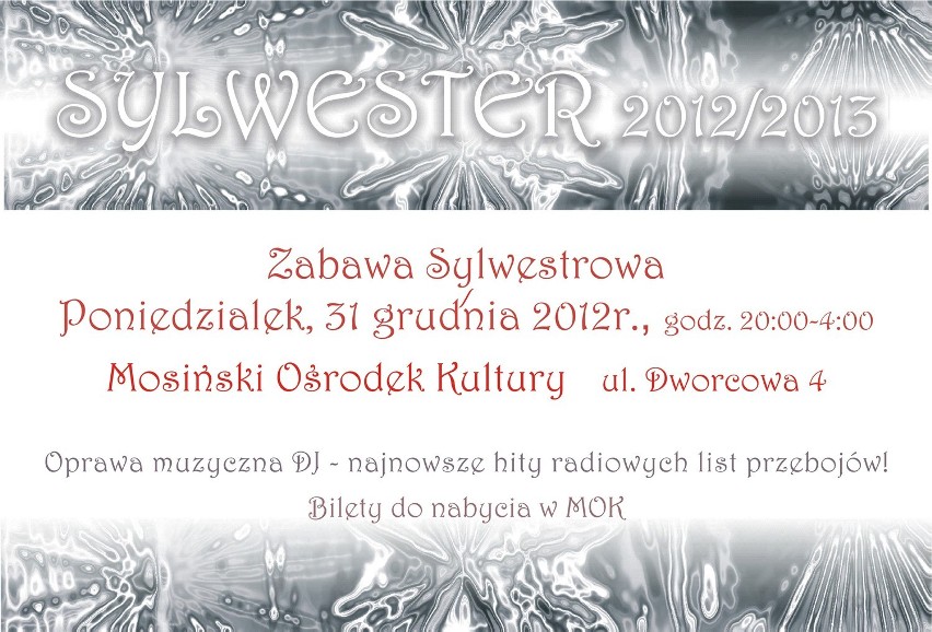 Mosiński Ośrodek Kultury zaprasza na grudniowe imprezy [ZDJĘCIA]