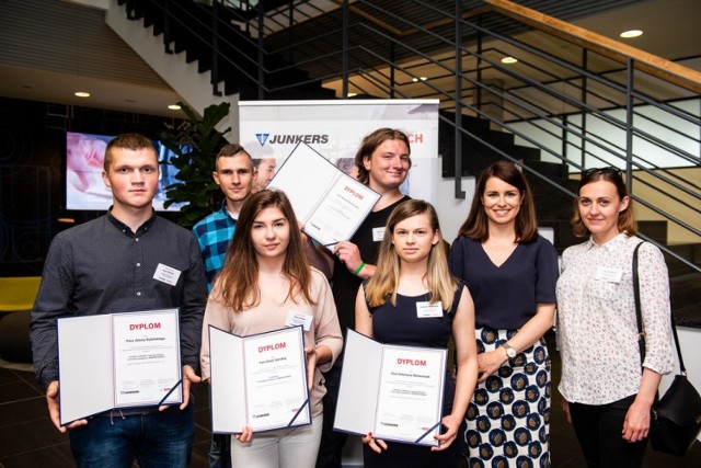 Uczniowie piotrkowskiej Budowlanki finalistami programu "Junkers szkoli"