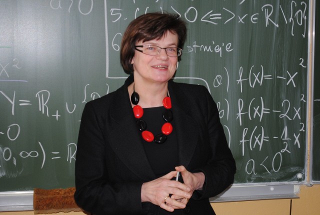 Krystyna Szumilas, wiceminister Edukacji Narodowej odwiedziła II LO w Koninie