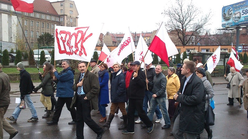 Lębork. Pojechali na marsz do Gdańska