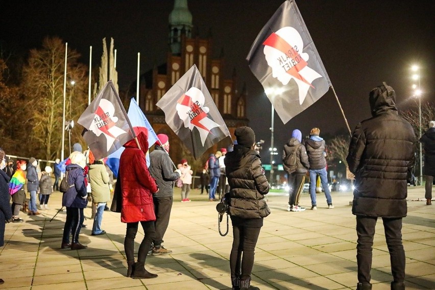 Protest w Szczecinie - 21.11.2020