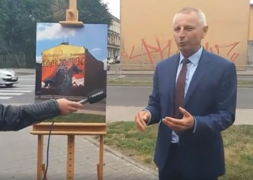 Nowy mural przy ulicy Staszica w Inowrocławiu [zdjęcia]