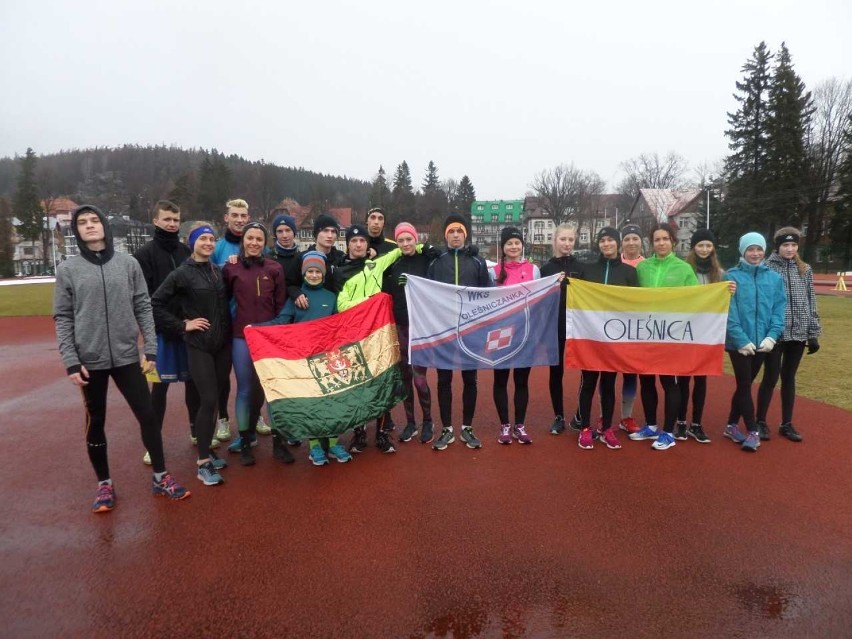 Młodzi zawodnicy Oleśniczanki na zimowym obozie treningowym