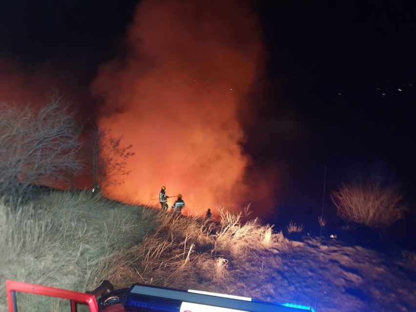 Strażacy ugasili dwa pożary w powiecie chełmińskim