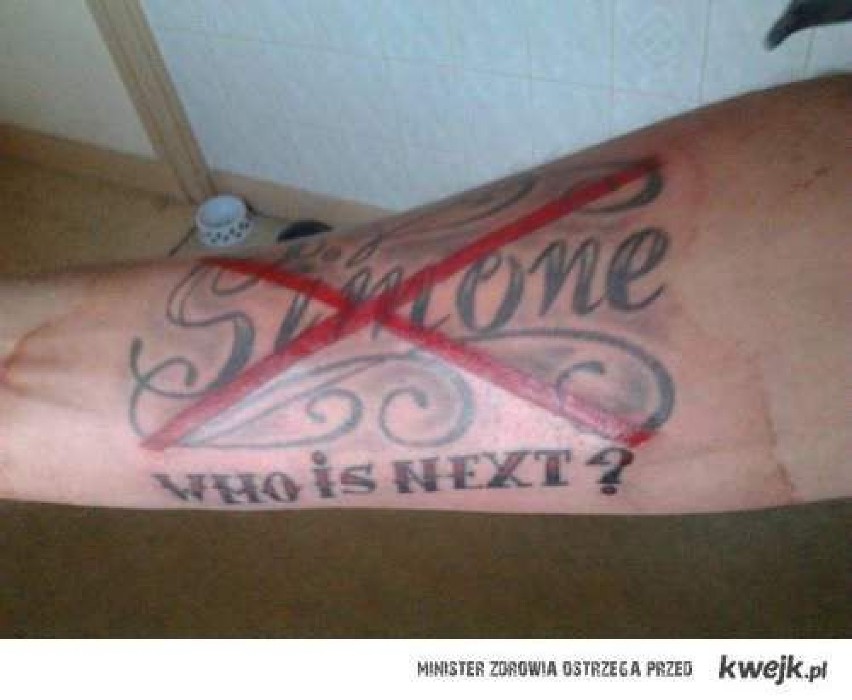 Janusze tatuażu. Prawdopodobnie najgorsze tatuaże wszech czasów! [ZDJĘCIA]