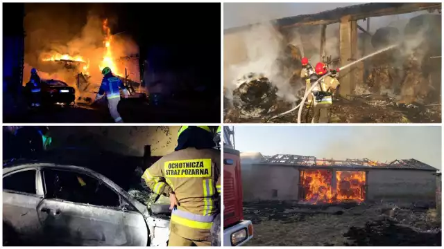 Z pożarami w gminie Skrwilno walczyły zastępcy PSP z Rypina oraz OSP Skrwilno, Okalewo, Przywitowo, Kotowy i Sadłowo