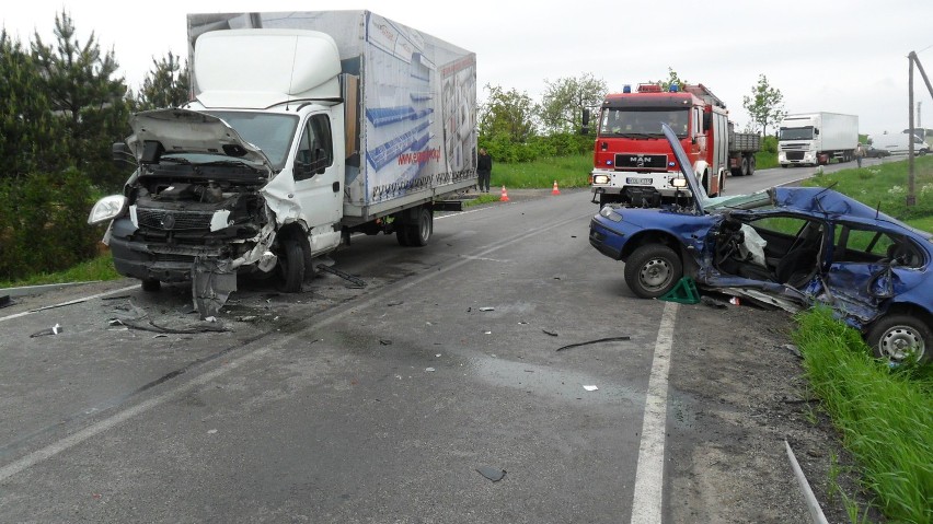 Zadroże: wypadek na drodze wojewódzkiej 794, jedna osoba ranna