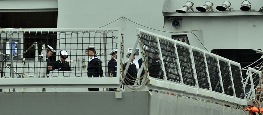 Okręty Niderlandziej Marynarki Wojennej w Gdyni. Spotkanie dla mediów na statkach [ZDJĘCIA]
