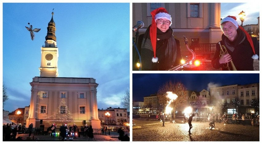 Rynek w Lesznie przybrał już świąteczną szatę, a atrakcji z każdym dniem będzie więcej [ZDJĘCIA]