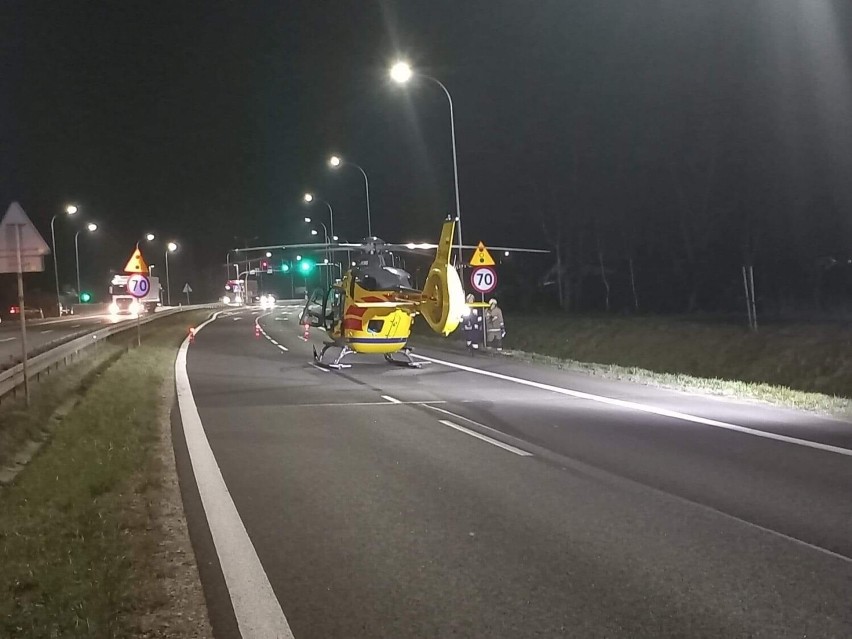 Wypadek na DK 94 w Bolesławiu. Na drogę wtargnął łoś