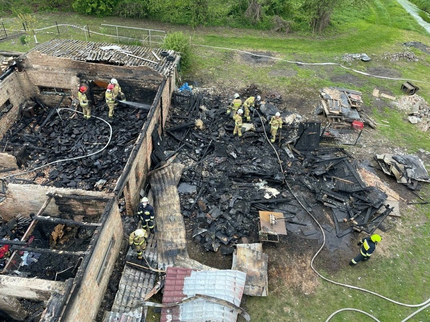 Do pożaru domu doszło w Lipkach Wielkich koło Gorzowa.