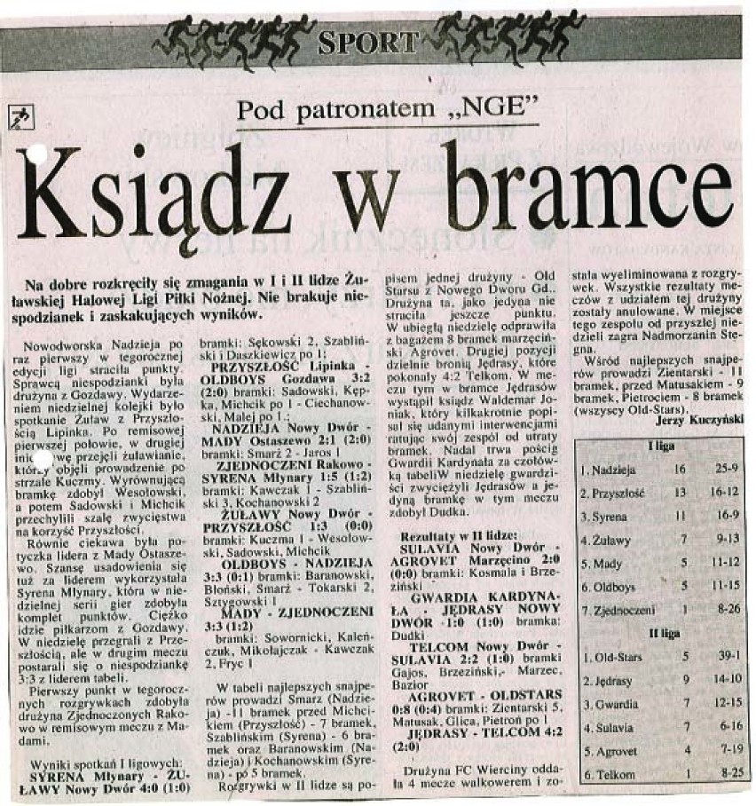Sport na łamach lokalnych gazet. Wydarzenia sportowe na Żuławach w archiwach Żuławskiego Towarzystwa Sportowego