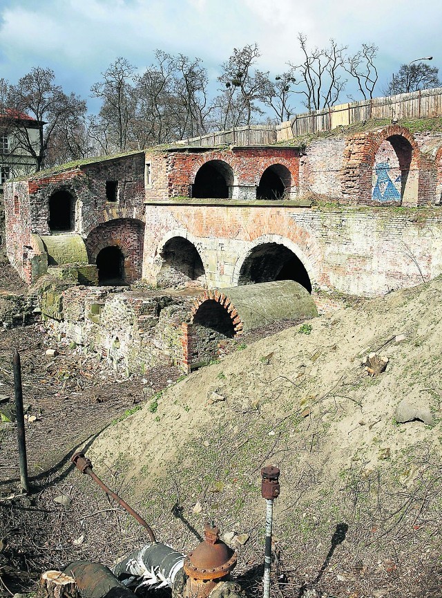 Tak obecnie wygląda bastion Ceglany na Wzgórzu Polskim