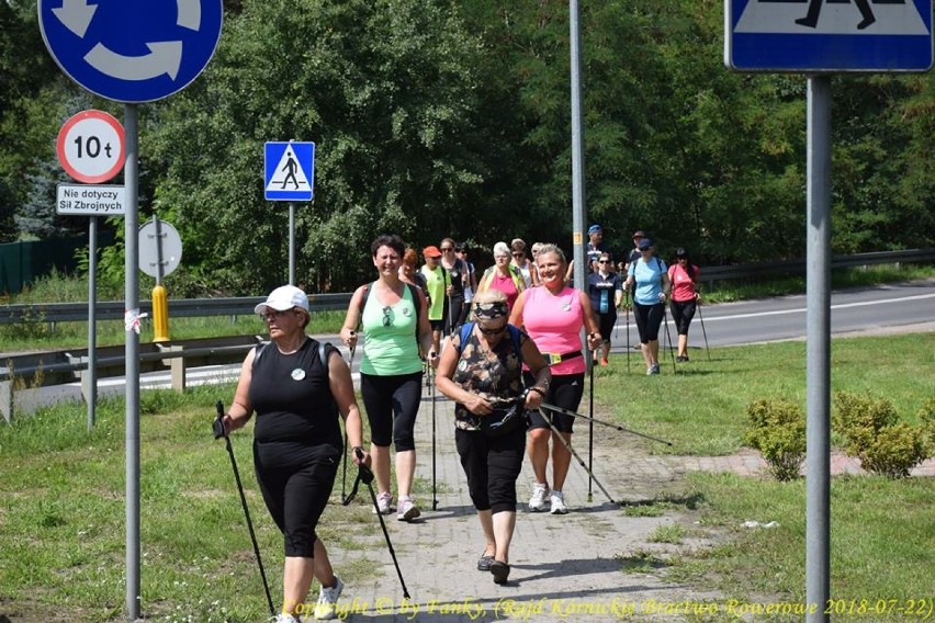Rajd Nordic Walking w Kórniku