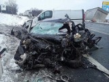 Wypadek w Machowej. Ranne zostały cztery osoby [ZDJĘCIA]