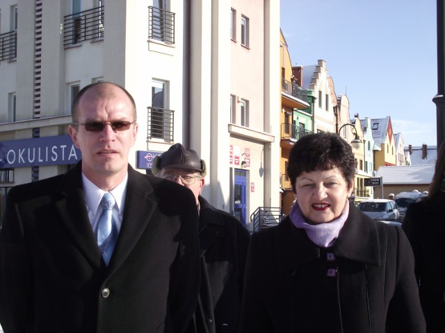 Krzysztof Sadowski i Marta Stabiszewska