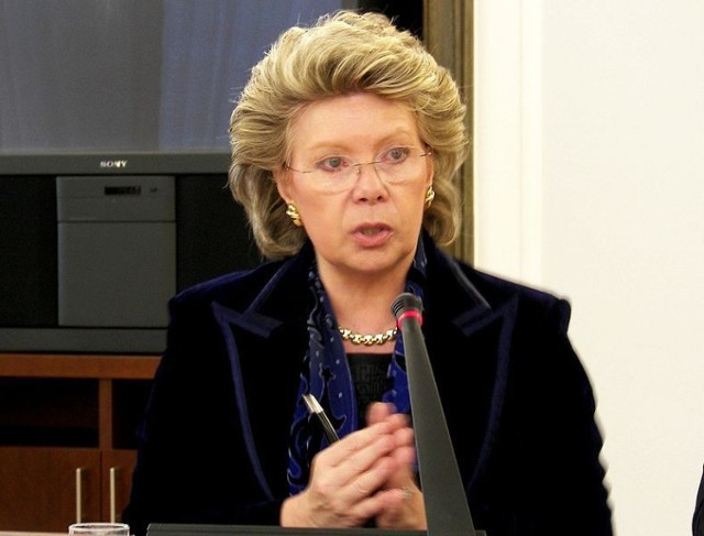 Viviene Reding, unijna komisarz sprawiedliwości