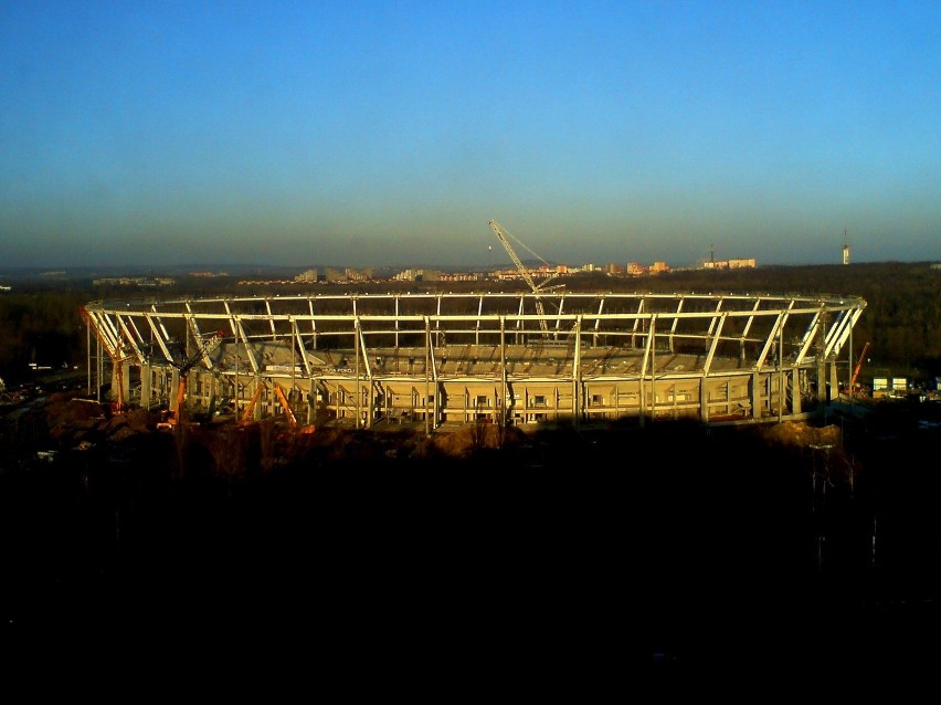 Zwiedzaliśmy plac budowy Stadionu Śląskiego! [ZDJĘCIA + WIDEO]