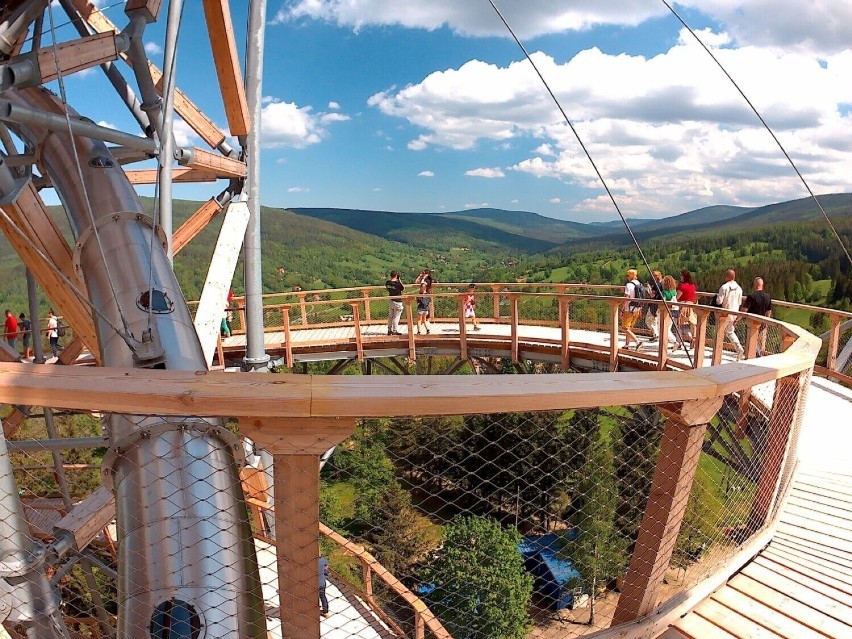 Sky Walk 52 km od Zgorzelca. Jeśli jeszcze tu nie byliście...