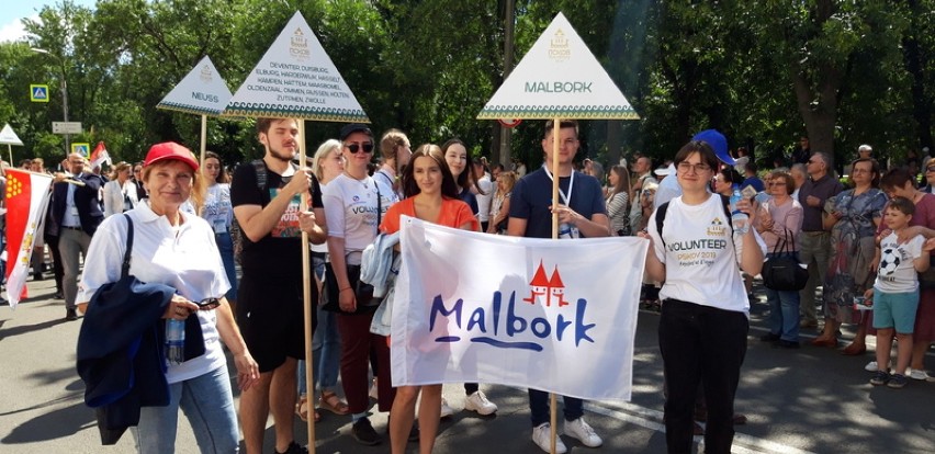 Rosjanie dowiedzieli się... gdzie leży Malbork. Delegacja miasta na Dniach Hanzy w Pskowie. 