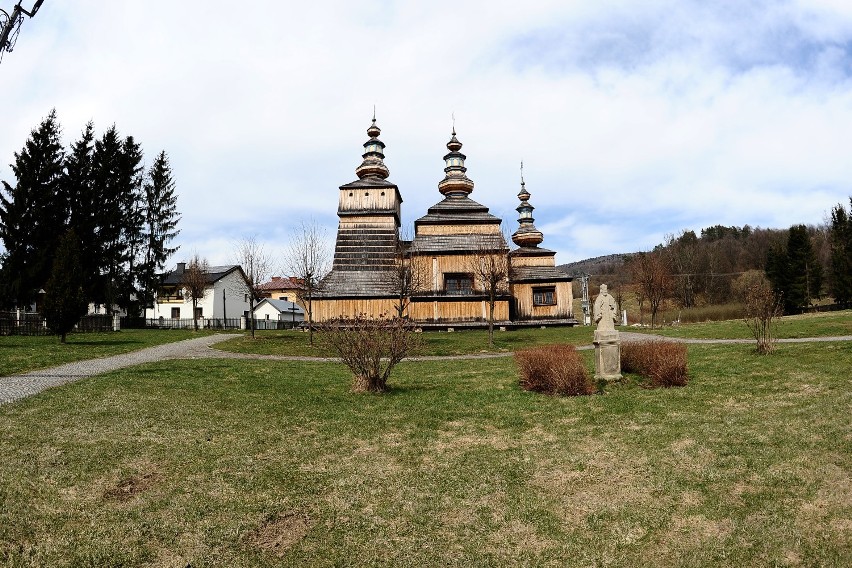 Dawna łemkowska cerkiew świętych Kosmy i Damiana w Krempnej