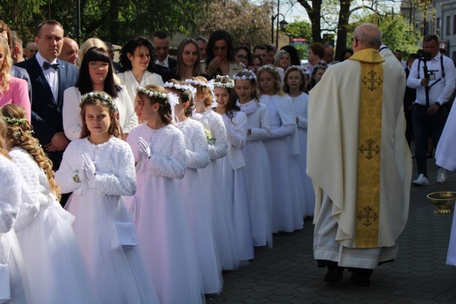 Pierwsza Komunia Święta w parafii św. Lamberta w Radomsku. Sezon komunijny rozpoczęty