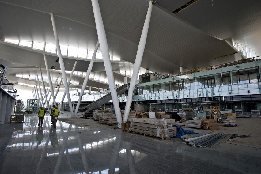 Wrocław: Terminal lotniska prawie gotowy (FILM i ZDJĘCIA)
