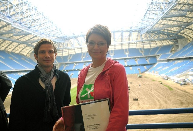 Do grona ambasadorów Poznania - gospodarza Euro 2012 dołączyła dzisiaj Katarzyna Werner