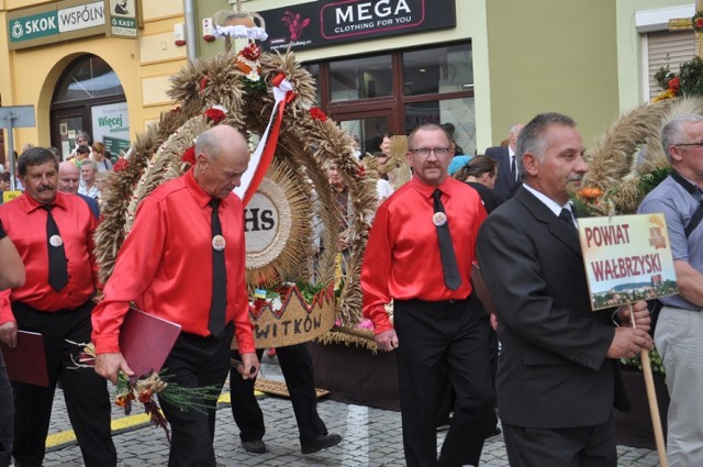 Dożynki wojewódzkie w Strzegomiu