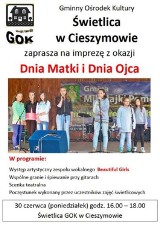 Cieszymowo, gm. Mikołajki Pomorskie. Z sercem dla rodziców