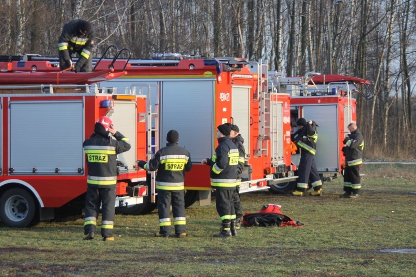 Ćwiczenia Ochotniczych Straży Pożarnych z Krotoszyna i Koźmina Wielkopolskiego [ZDJĘCIA]