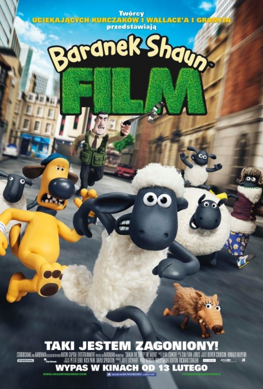 "Baranek Shaun"

To najnowsza animacja wytwórni Aardman,...